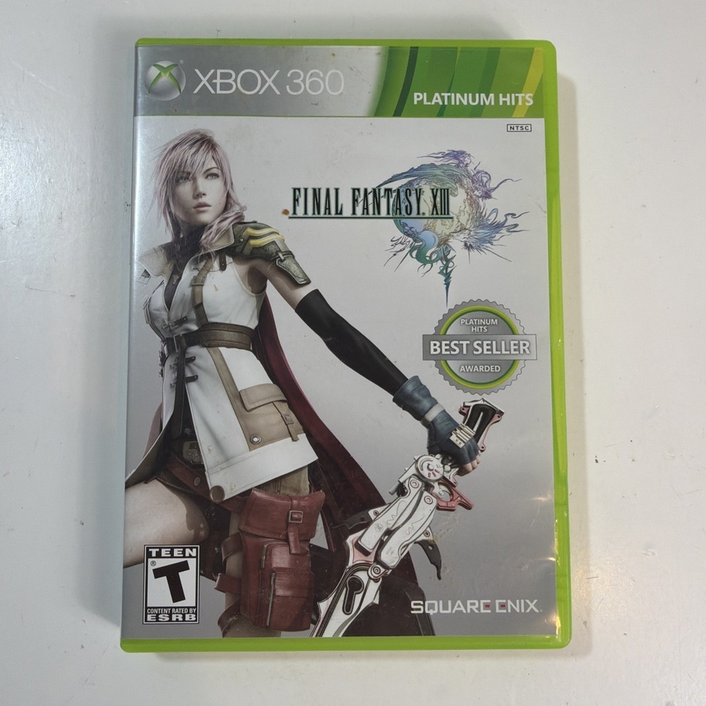 Final Fantasy XIII (Microsoft Xbox 360, 2010) Complete CIB